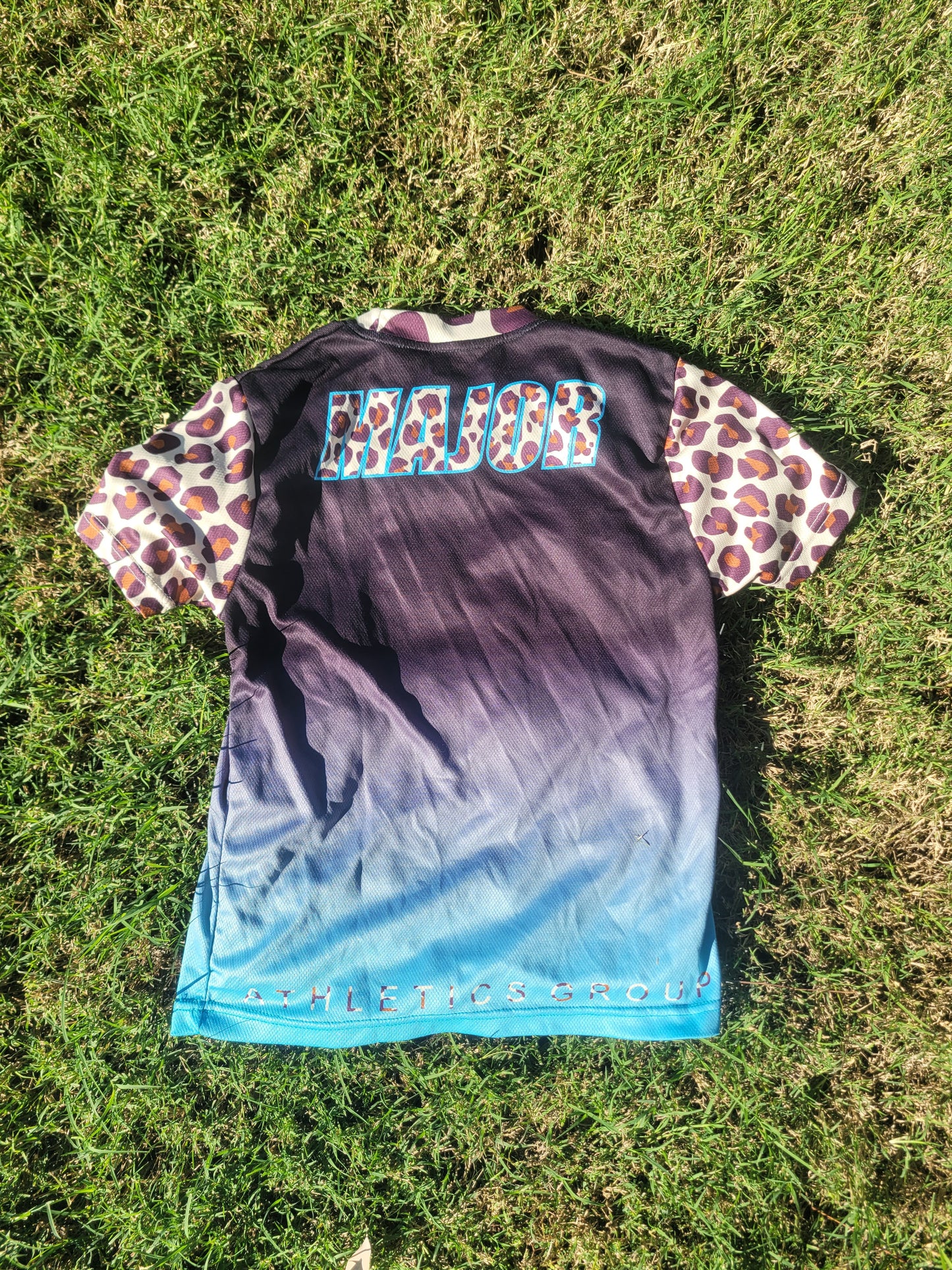 Leopard dri fit tech T