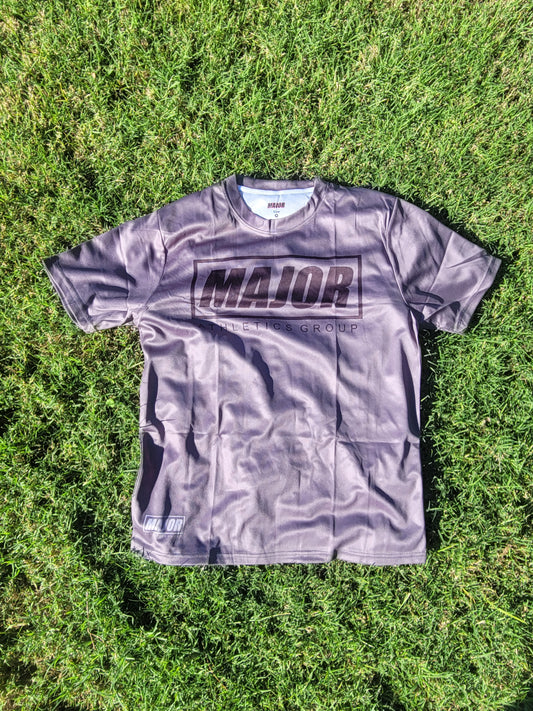 Grey/black dri fit Tech T