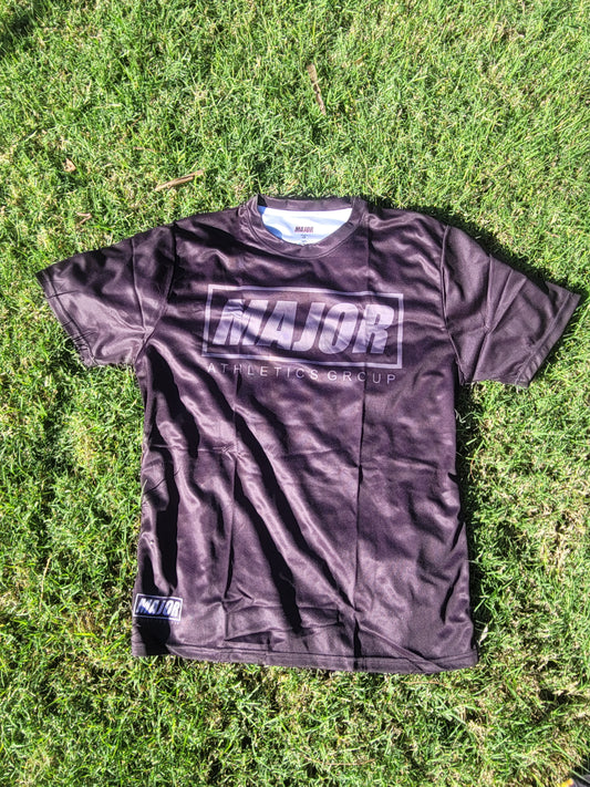 Black/grey dri fit tech T